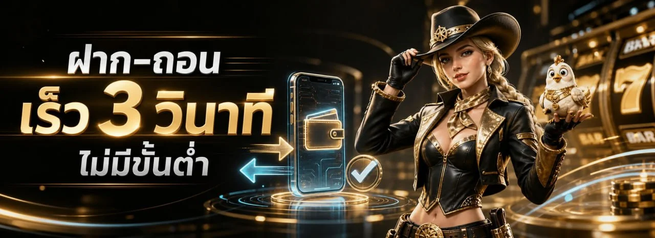 ระบบฝากถอนออโต้ COCOPLUS รวดเร็วทันใจ รองรับทุกธนาคาร